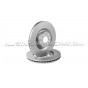 Discos de freno delanteros ranurados Dixcel SD 345mm para Golf 5 R32 / S3 8P / Leon 2 Cupra / Golf 6 R