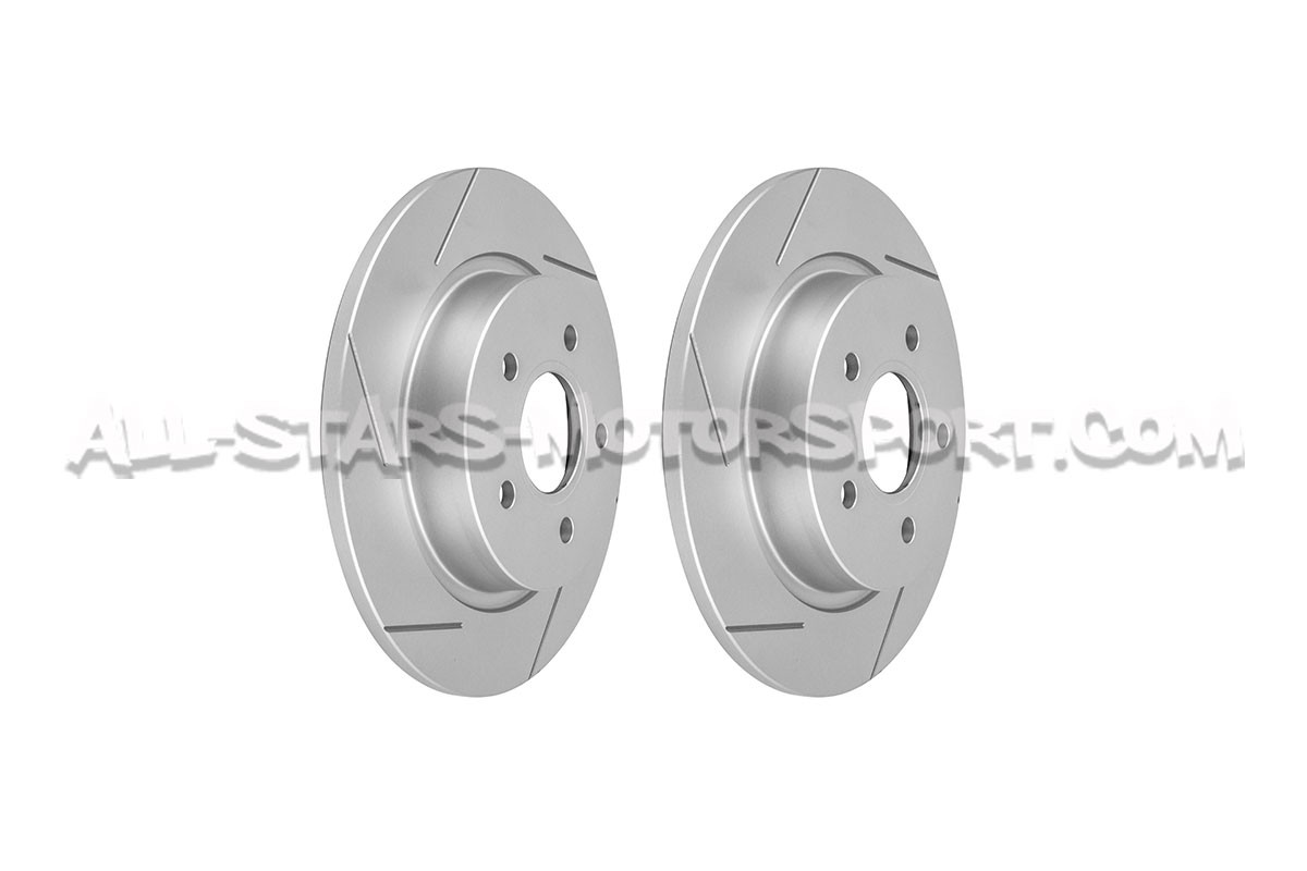 Disques de frein arrières rainurés Dixcel SD pour Ford Focus 2 ST