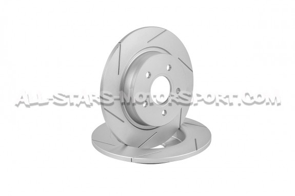 Discos de freno traseros ranurados Dixcel SD para Ford Focus 2 ST
