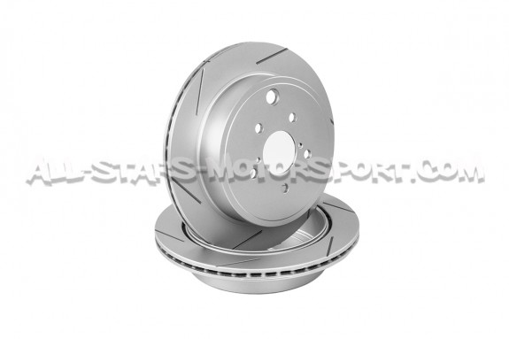 Discos de freno traseros ranurados Dixcel SD para Toyota GT86 / GR8...
