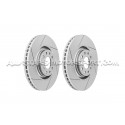 Disques de frein avants rainurés Dixcel SD pour Audi S4 B5