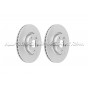 Disques de frein avants rainurés Dixcel SD 312mm pour Golf 5 GTI / Golf 6 GTI / A3 8P / Scirocco / TT 8J