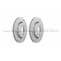 Disques de frein arrières rainurés Dixcel SD pour Audi S3 8L / Golf 4 R32 / Leon 1M Cupra / TT 8N