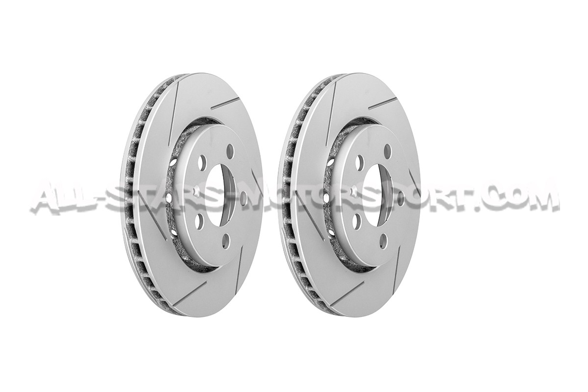 Disques de frein arrières rainurés Dixcel SD pour Audi S3 8L / Golf 4 R32 / Leon 1M Cupra / TT 8N