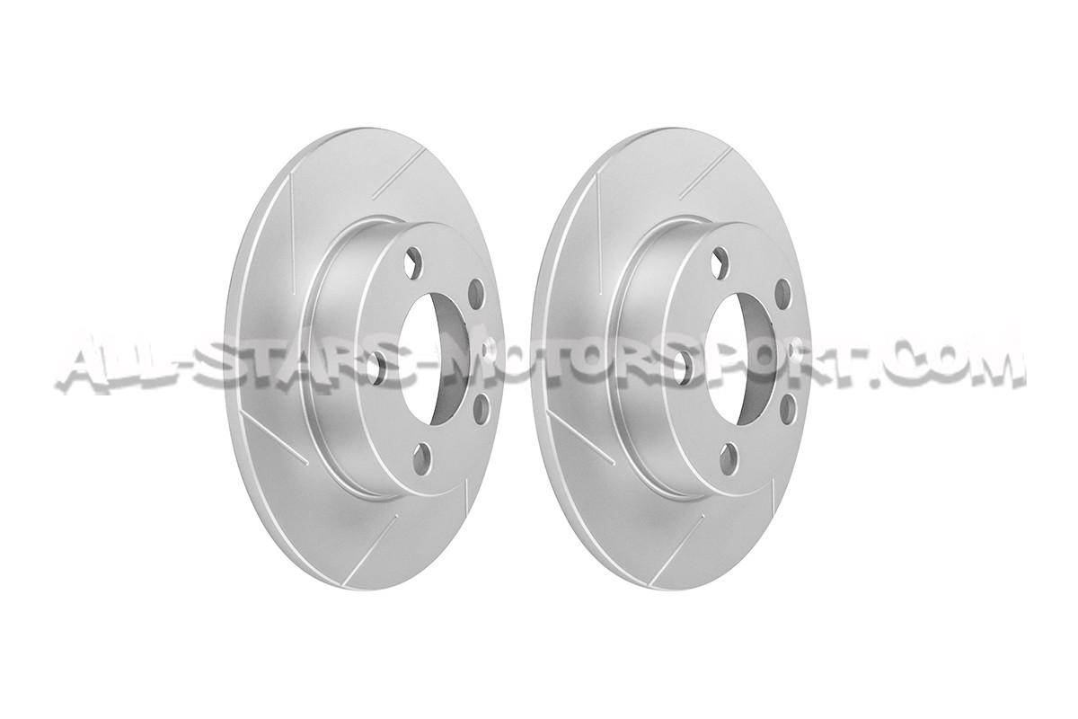 Disques de frein arrières rainurés Dixcel SD pour Golf 4 GTI / Polo GTI / Ibiza Cupra
