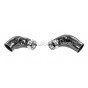 Tubos inlet de turbo de carbono Eventuri para BMW M5 F90 / M8 F9x