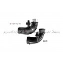 Tubos inlet de turbo de carbono Eventuri para BMW M5 F90 / M8 F9x