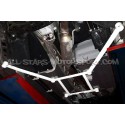 Barre de renfort inférieure centrale 6 points Ultra Racing pour Maz...