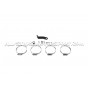Tubes d'échangeur gros volume Airtec pour Hyundai I20N