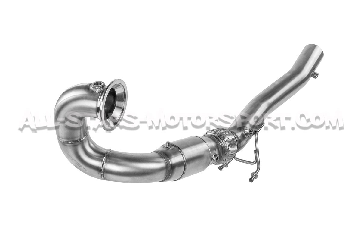 Downpipe con catalizador deportivo y supresion de FAP Scorpion para Golf 8 GTI / Leon 4 Cupra