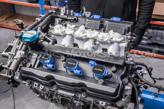 Bobinas Alpha Competition azul para Nissan 350Z 03-06