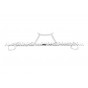 Toyota MR2 ZZW30 Ultra Racing 4 Points Rear Upper Strut Bar