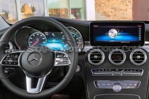 Reloj digital de ventilacion P3 Gauges para Mercedes C63 W205