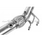 Downpipe descatalizada / supresion FAP Scorpion para Golf 8 GTI