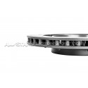 Disques de frein arrières DBA T3 pour Nissan R35 GTR
