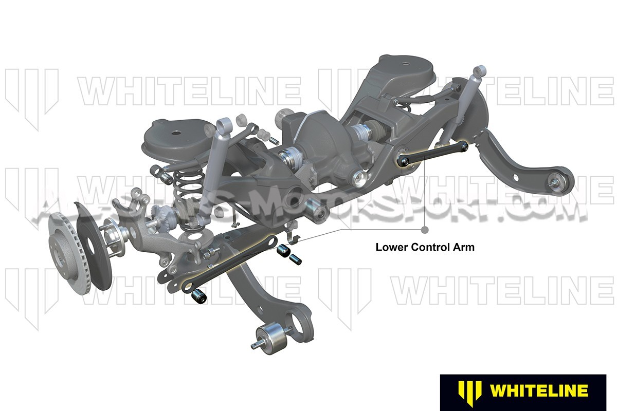 Brazos de convergencia traseros regulables Whiteline para Ford Focu...