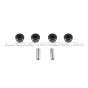 Silentblocks delanteros de brazos de suspension inferiores traseros Whiteline para Nissan R35 GTR