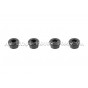 Silentblocs avants de bras de suspension inférieurs arrière Whiteline pour Nissan R35 GTR