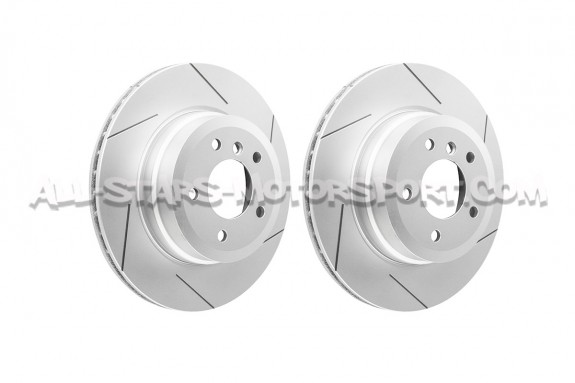 Discos de freno traseros ranurados Dixcel SD para BMW 135i E82