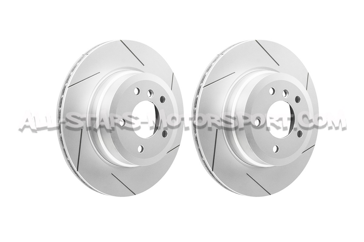 BMW 135i E82 Dixcel SD Slotted Rear Brake Discs