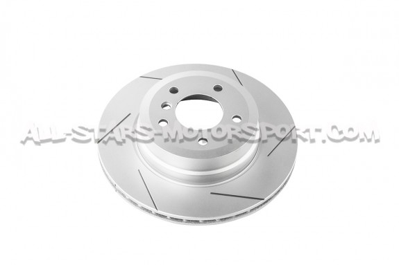 Discos de freno traseros ranurados Dixcel SD para BMW 135i E82