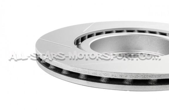 Discos de freno delanteros ranurados Dixcel SD 284mm para Abarth 59...
