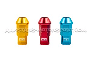 SSR Aluminium 12x150 / 12x125 Wheels Lugs Nuts Red, Blue or Yellow