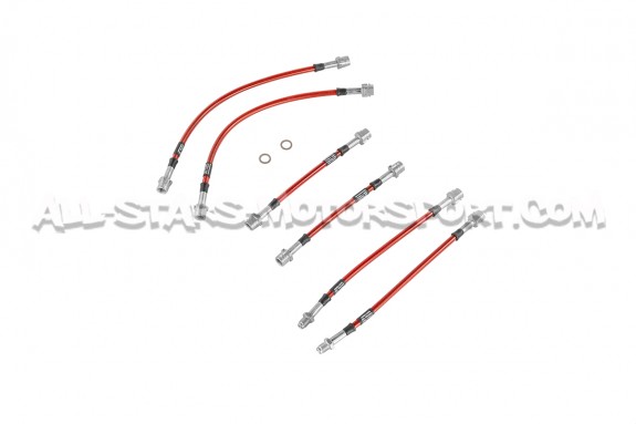Latiguillos de freno metalicos Goodridge para Audi S4 B5