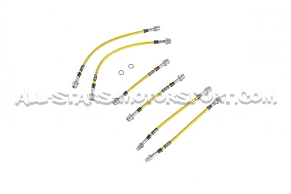 Latiguillos de freno metalicos Goodridge para Audi S4 B5