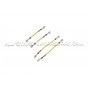 Flexibles de frein aviation Goodridge pour Audi S4 B5