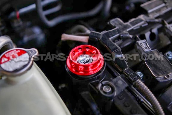 Bouchon d'huile HKS rouge pour Honda et Nissan