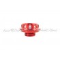 Bouchon d'huile HKS rouge pour Nissan 200sx / 350Z / 370Z / R35 GTR