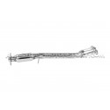 Decata inox HKS Front Pipe pour Toyota GT86 / Subaru BRZ