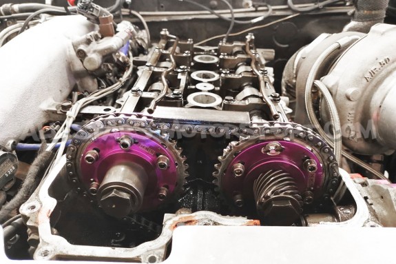 Poulie d'arbres à cames réglables HKS pour Nissan 200sx S14