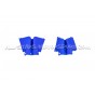 Blue R36 Coil Pack Covers for Golf 4 R32 / Golf 5 R32 / A3 8P /TT 8J 3.2 FSI