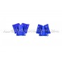 Couvres bobines bleu R36 pour Golf 4 R32 / Golf 5 R32 / A3 8P / TT 8J 3.2 FSI
