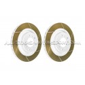 Disques de frein avants rainurés Dixcel FS pour BMW M3 E46
