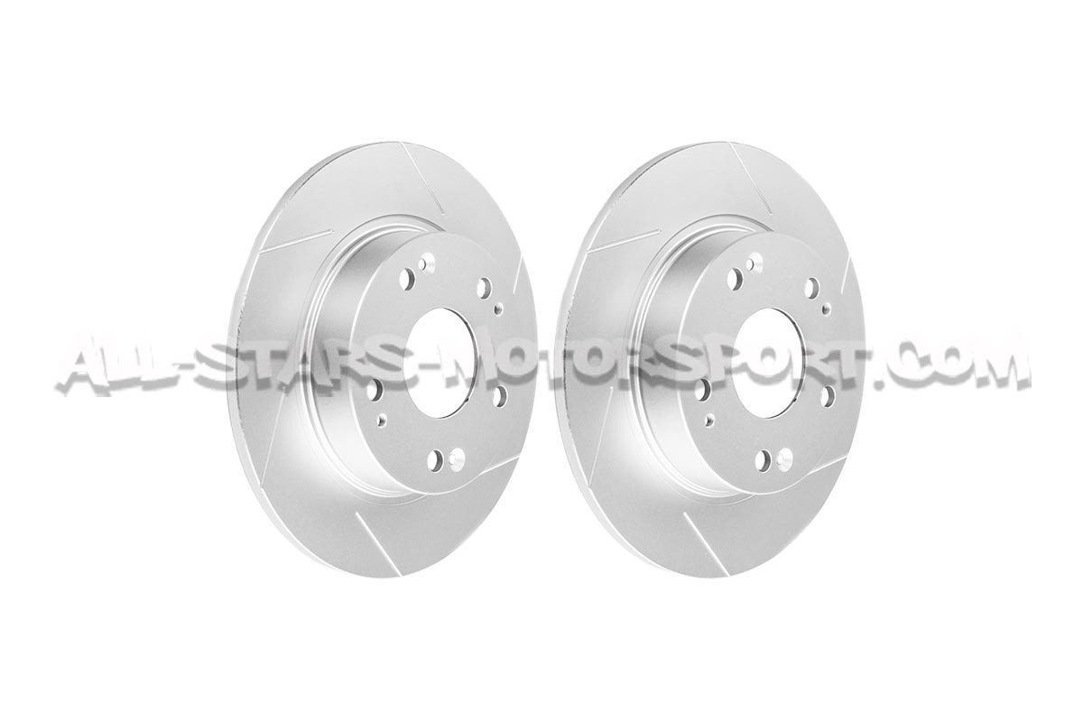 Discos de freno traseros ranurados Dixcel SD para Honda Civic Type R FN2