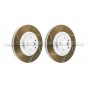 Disques de frein avants rainurés Dixcel FS pour Toyota Supra GR 3.0 A90 MK5