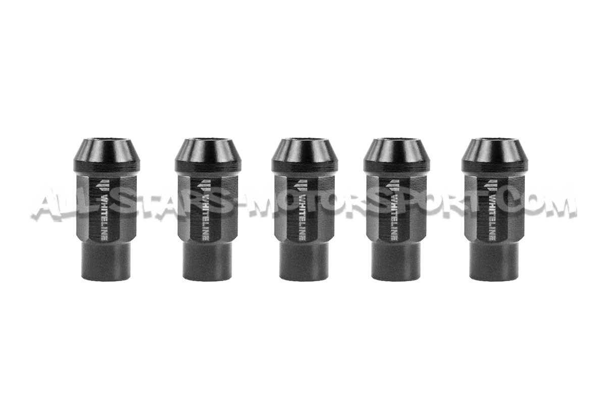 Whiteline 12x150 / 12x125 Wheels Lugs Nuts Black
