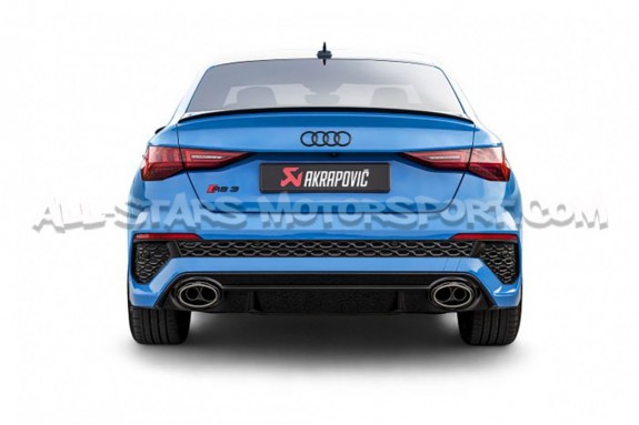 Echappement Akrapovic Evolution Line titane pour Audi RS3 8Y Sedan