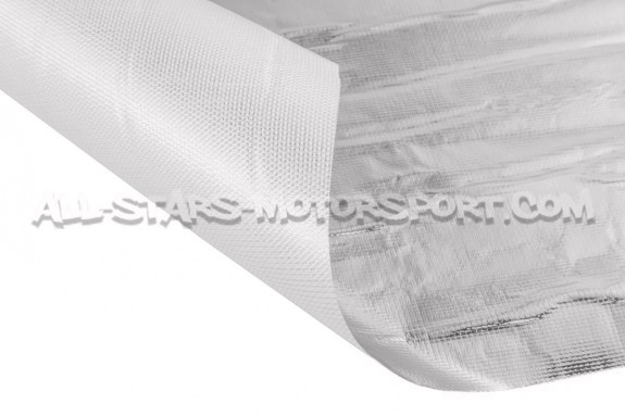 Plaque de protection thermique adhesive aluminium 50 x 50cm