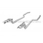 Collecteurs d'échappement Alpha Competition pour Mercedes C63 AMG W204