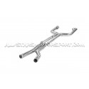 Mercedes C63 AMG W205 Alpha Competition Resonator Delete Mid Pipe