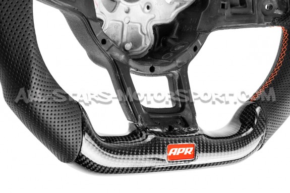 Volante APR de carbono y cuero para Golf 7 GTI / Golf 7 R / Polo GT...