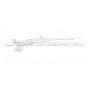 Renfort inférieur avant 4 points Ultra Racing pour Toyota GR86 / Subaru BRZ ZD8