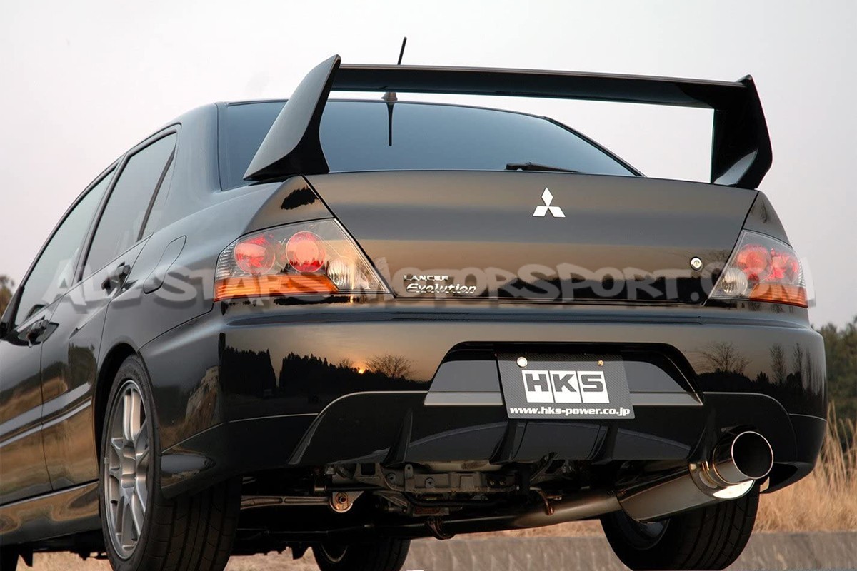 Mitsubishi Lancer Evo 9 HKS Silent Hi Power Catback