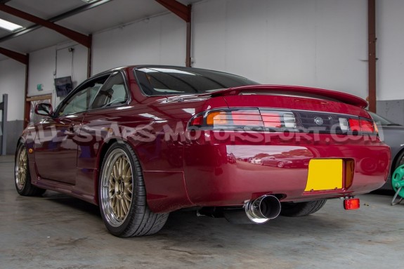 Escape catback HKS Hi Power para Nissan 200sx S14