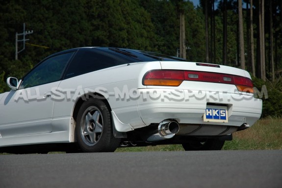 Echappement catback HKS Silent Hi Power pour Nissan 200sx S13