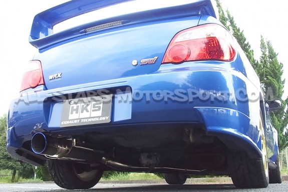 Escape catback HKS Super Turbo Muffler para Subaru Impreza WRX / ST...